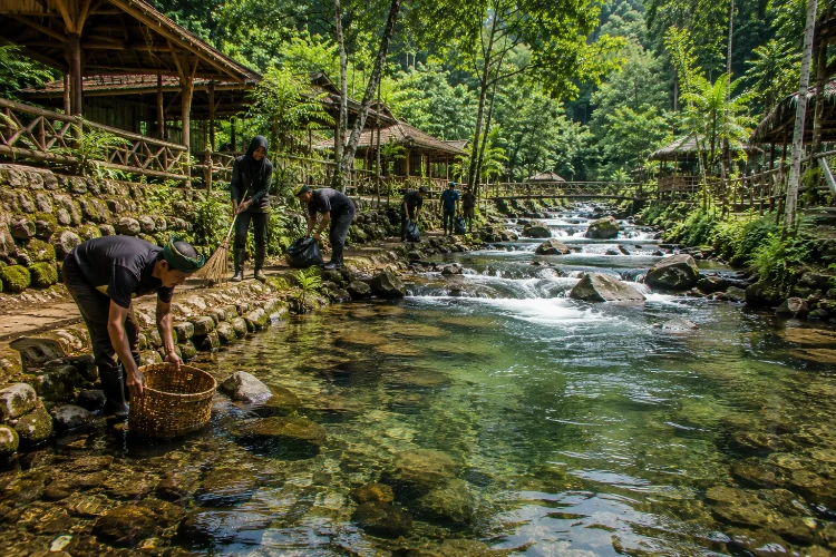 Menjaga Mata Air dan Sungai sebagai Identitas Desa Sesaot